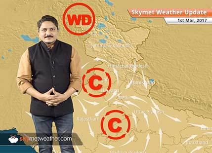 Weather Forecast for March 1: Rain in Delhi, Punjab; while snowfall over hilly region