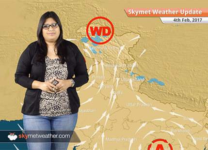 Weather Forecast for Feb 4: Snow in Kashmir, Himachal, Uttarakhand, Rain in Punjab, Rajasthan