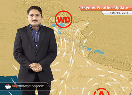Weather Forecast for Feb 4: Snow in Kashmir, Himachal, Rain in Punjab, West Rajasthan