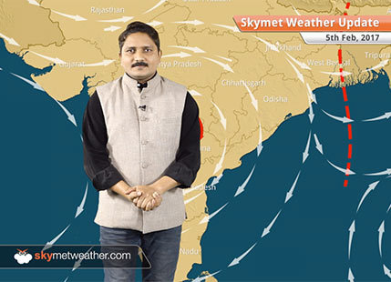 Weather Forecast for Feb 5: Rain in Delhi, Punjab, Rajasthan, UP, Snow in Kashmir, Himachal