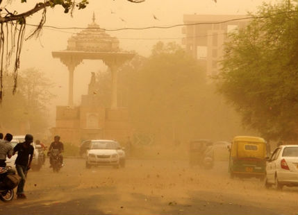 Dust-storm Rajasthan