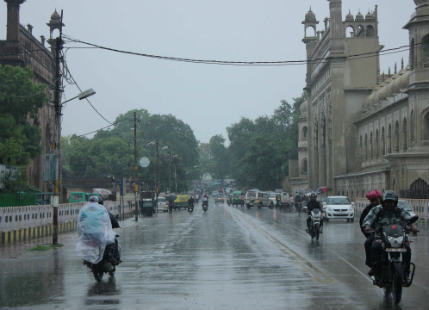 Lucknow to receive rain anytime, Agra to receive showers today
