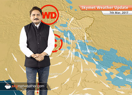 Weather Forecast for March 7: Rain in Kashmir, Rajasthan, Haryana, Vidarbha