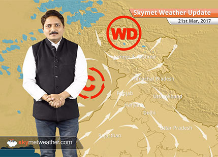 Weather Forecast for March 21: Dry Weather in Central India, Rain in TN, Kerala