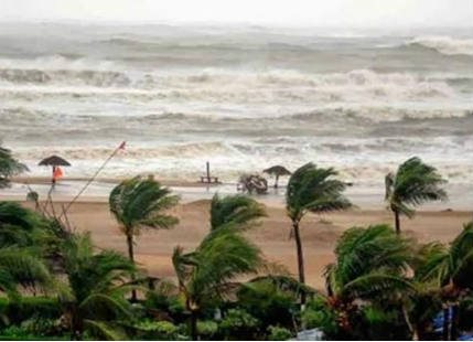 Cyclone in Bay of Bengal