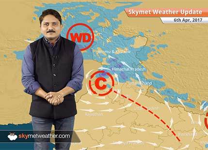 Weather Forecast for April 6: Relief from heatwave, good rain, hailstorm over hilly states of north