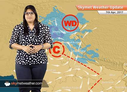 Weather Forecast for April 7: Rain in Kashmir, Punjab, UP, Himachal, hot weather in Maharashtra, MP