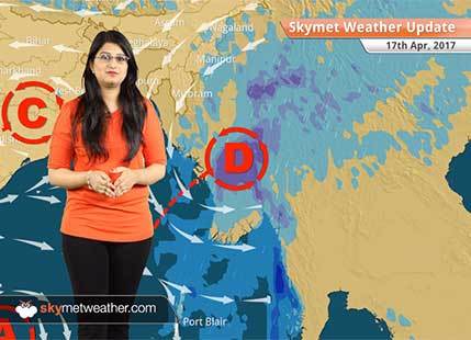 Weather Forecast for April 17: Cyclone Maarutha to weaken; heatwave in Delhi, Rajasthan