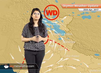 Weather Forecast for April 25: Rain in Karnataka, West Bengal; hot weather in Delhi