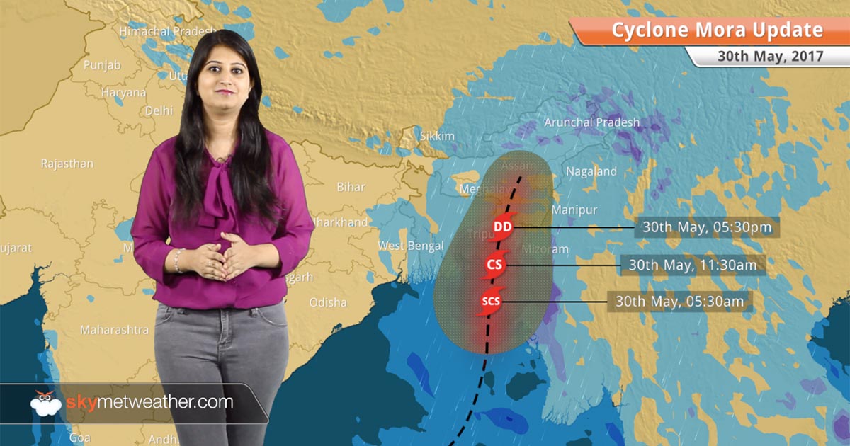 Cyclone Mora makes landfall over Bangladesh, rains in Kolkata