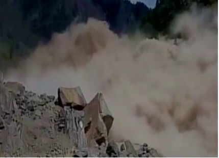 Landslide in Badrinath