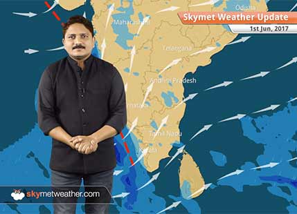 Weather Forecast for Jun 1: Rain in east UP, Bihar, Northeast India and Kerala