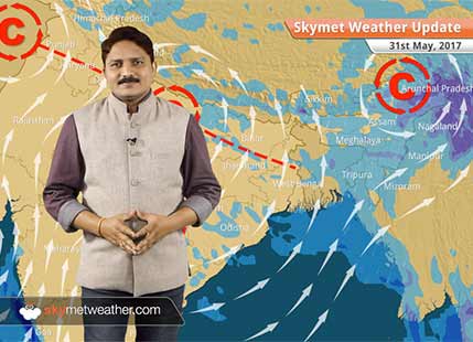 Weather Forecast for May 31: Mora to give good rain in East, Northeast, Monsoon 2017 reaches Kerala