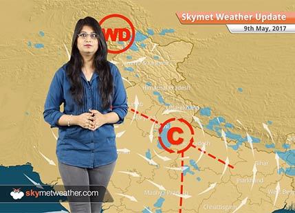 Weather Forecast for May 9: Rain in Delhi, Bengaluru, Hyderabad, Kolkata; heatwave in Rajasthan