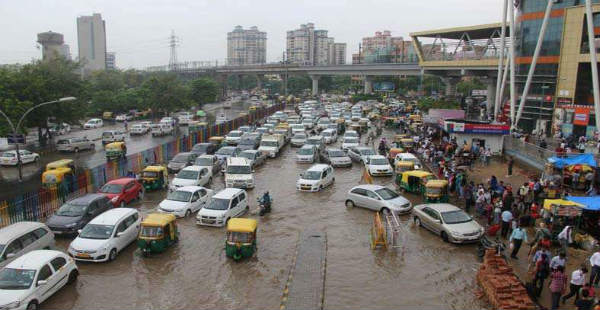 Delhi rain