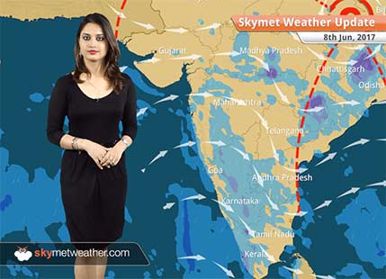 Monsoon Forecast for Jun 8, 2017: Rain in Delhi, Mumbai, Chennai, Bengaluru, Hyderabad