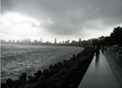 Showers in Mumbai