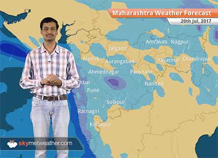 Maharashtra Weather Forecast for Jul 20: Heavy rain in Mumbai, Alibag, Harnai; good showers in Nagpur, Akola, Pune, Nashik