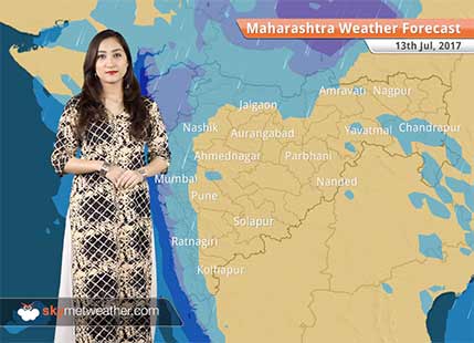 Maharashtra Weather Forecast for Jul 13: Good rains in Mumbai; Light rains in Jalgaon, Nagpur, Aurangabad, Chandrapur