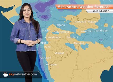 Maharashtra Weather Forecast for Jul 25: Nagpur, Nashik, Dahanu, Mumbai to get good Monsoon rains
