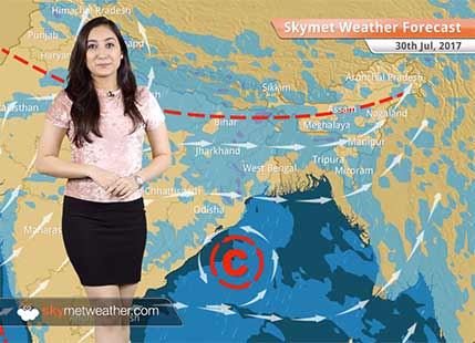 Weather Forecast for July 30: Rain in Delhi, Mumbai, Kolkata, Gujarat