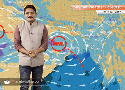 Weather Forecast for July 25: Heavy rain in Jharkhand, Rajasthan, Gujarat, Uttar Pradesh
