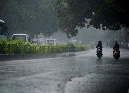 Rain in jaipur