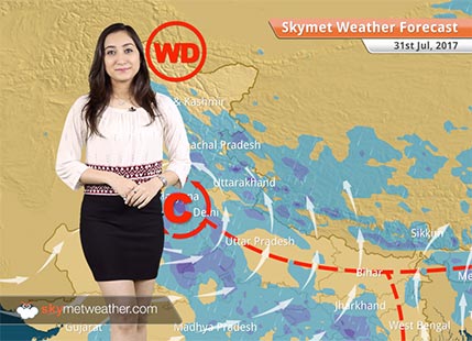 Weather Forecast for July 31: Rain in Delhi, Mumbai, Chennai, Gujarat, Rajasthan