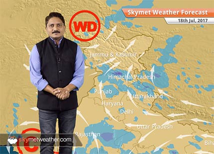 Weather Forecast for July 18: Rain in Delhi, West UP, Punjab, Haryana, Jharkhand