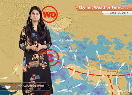 Weather Forecast for July 31: Rain in Uttarakhand, Himachal Pradesh, Bihar, Jharkhand