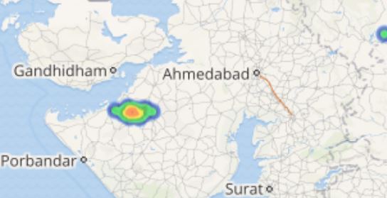 lightning in gujarat