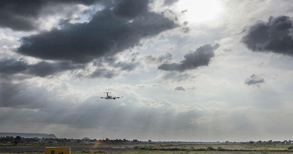 Clouding and rain in the country