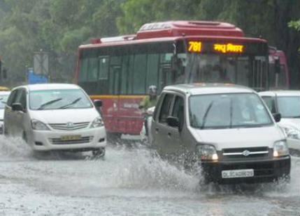Delhi monsoon rain