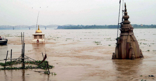 Flood in Varanasi and Allahabad