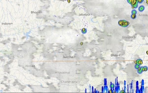 Madhya Pradesh and Chhattisgarh Lightning
