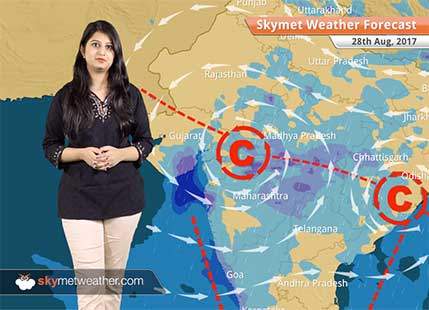 Weather Forecast for August 28: Rain in Gujarat, Madhya Pradesh, Chhattisgarh, Odisha
