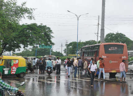Rain in Indore