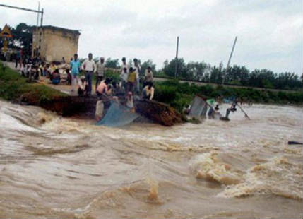 Uttar Pradesh heavy rain and flood