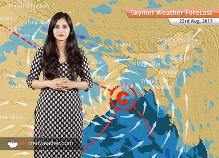 Weather Forecast for August 23: Rain in Madhya Pradesh, Odisha, Chhattisgarh