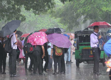 Rain in East India