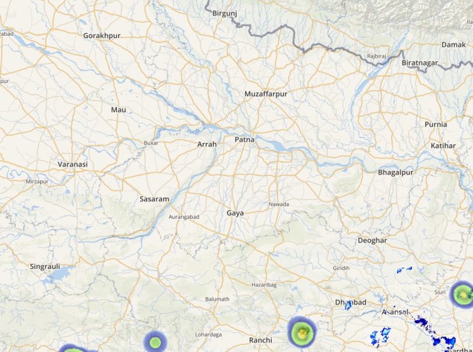 Lightning in UP, Bihar and Jharkhand