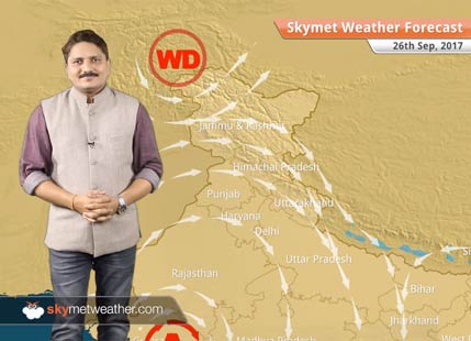 Weather Forecast for September 26: Dry weather in Delhi, Madhya Pradesh, Bihar, Jharkhand