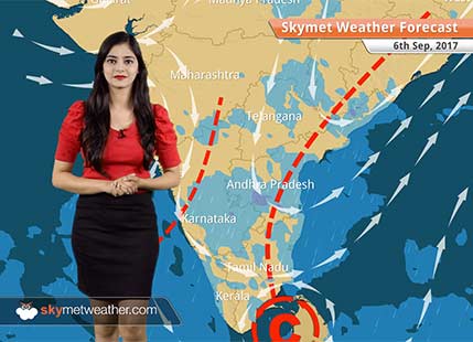 Weather Forecast for Sep 6: Rain in Bengaluru, Hyderabad, Chennai; Dry weather in Delhi and Mumbai