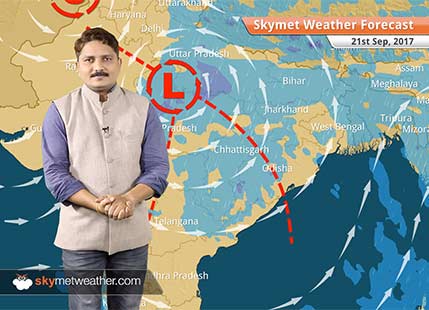 Weather Forecast for September 21: Delhi to see light rains; Good rain in Madhya Pradesh and Uttar Pradesh
