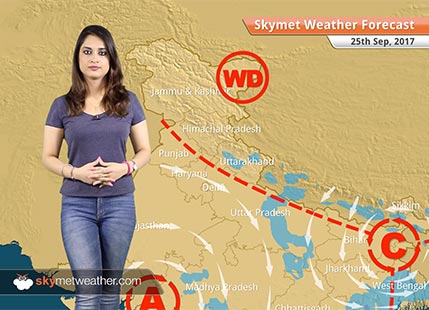 Weather Forecast for Sep 25: Rain in Bengaluru, Chennai, Kolkata; Delhi, Mumbai to be dry