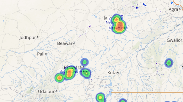 lightning in rajasthan