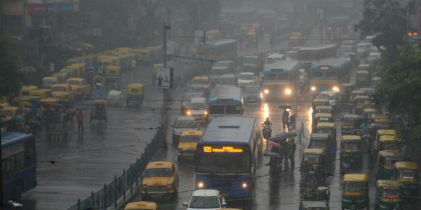 Well marked low gives heavy rain over Kolkata, more showers expected