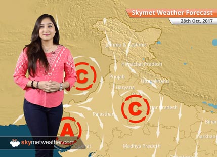 Weather Forecast for Oct 28: Northeast Monsoon makes onset; Rain in Kerala, Tamil Nadu