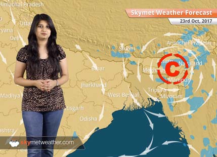 Weather Forecast for Oct 23: Rain in Chhattisgarh, Odisha, Assam; Delhi to be dry