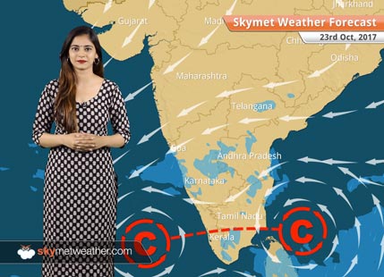 Weather Forecast for Oct 24: Rain in Nagaland, Manipur and Arunachal; Lucknow, Delhi, Patna to remain dry